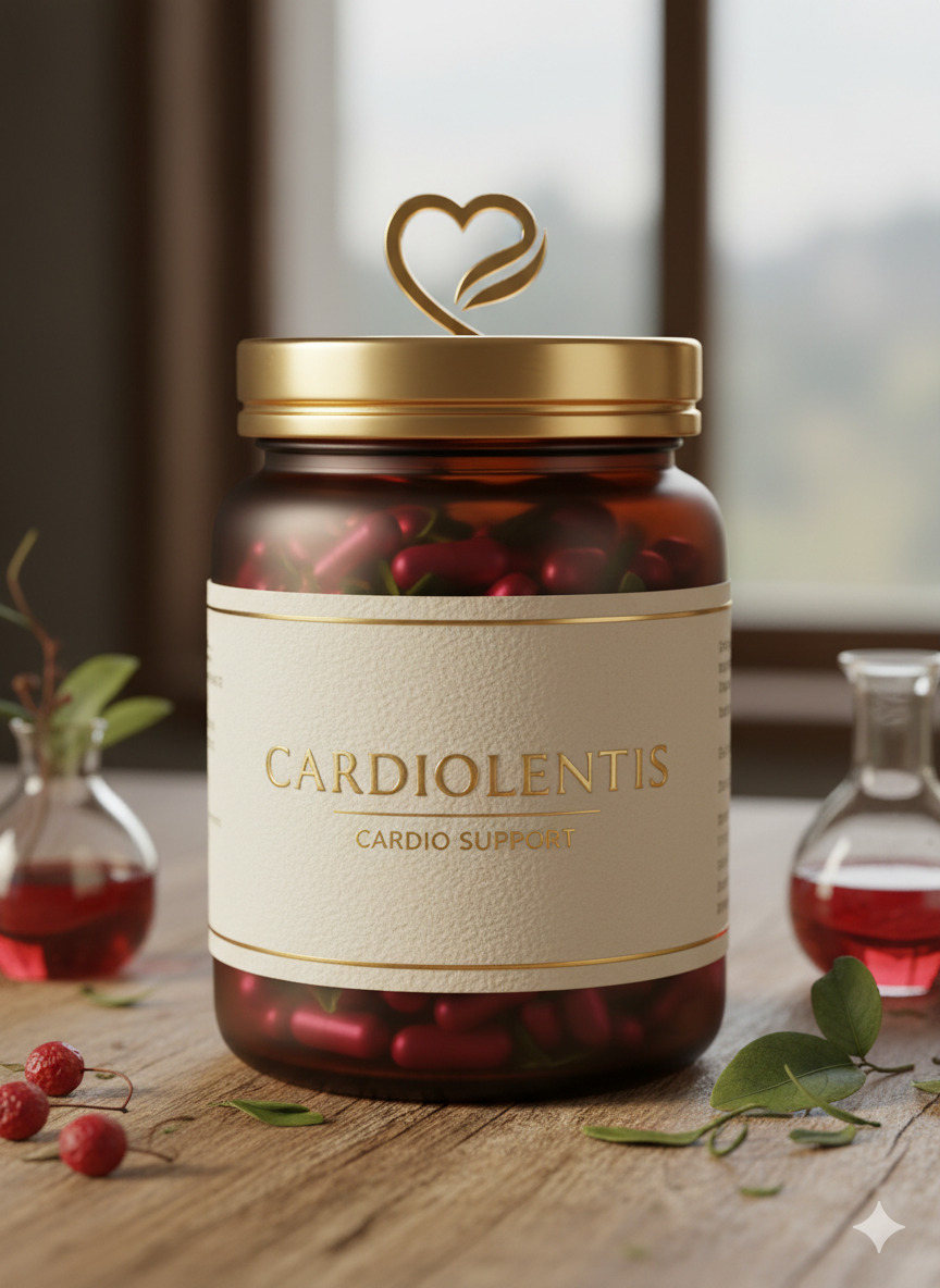 Cardiolentis dietary supplement package